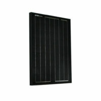 Solcellepanel Mono 50W Sort - 710x395x25mm