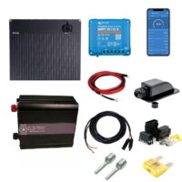 Solcellspaket med 110watts flexipanel inklusive 1000 watts Elektron inverter