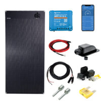 Solcellspaket med 110watts flexipanel